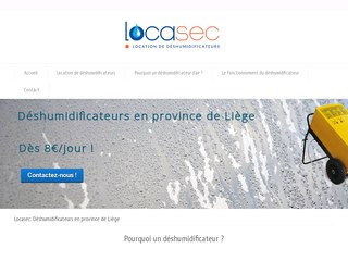 Détails : Location de déshumidificateur avec Locasec