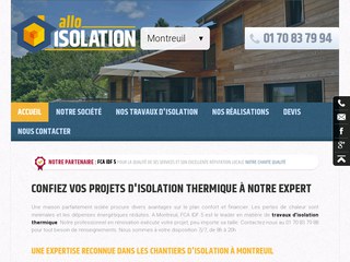 Votre expert isolation à Montreuil