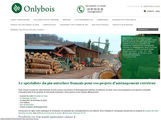 OnlyBois – terrasse en pin sylvestre de qualité premium 