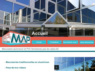 Détails :  MAP-Courrieres - Menuiserie en aluminium pour batiments 