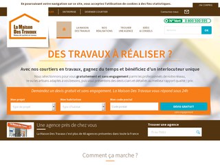 Détails : Courtage en travaux