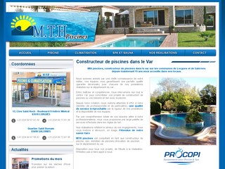 Conception, entretien piscine, Draguignan Var