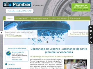 Allo-Plombier Vincennes