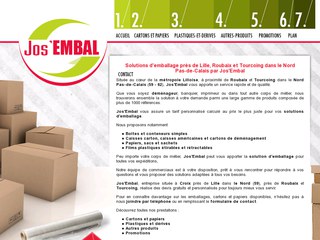 Acquérir des cartons de déménagement à Lille chez Jos'Embal