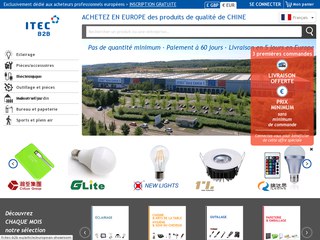 Détails : Vente en ligne BtoB pour professionnels européens