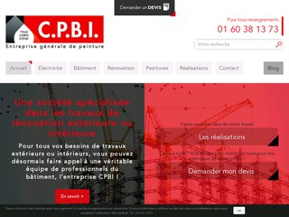 Détails : CPBI : travaux de rénovation et peinture industrielle