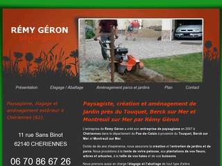 Géron Rémy, paysagiste à Montreuil sur Mer