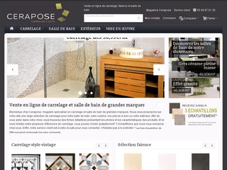 Détails : Cerapose - Carrelage et salle de bain