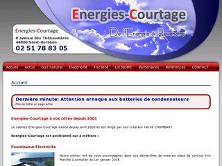 Courtier en énergie