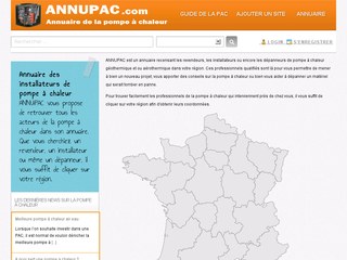 Annuaire des installateurs et revendeurs de pompe à chaleur