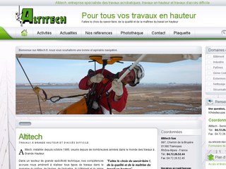 Détails : Altitech, spécialiste des travaux en hauteur