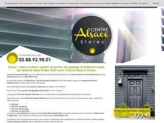 Détails : Une porte de garage dans le Bas-Rhin avec Centre Alsace Stores