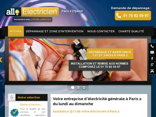 Détails : Allo-Electricien Paris 2