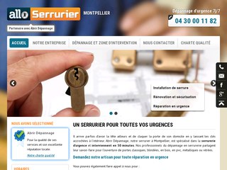 Allo-Serrurier : un artisan à votre écoute sur Montpellier