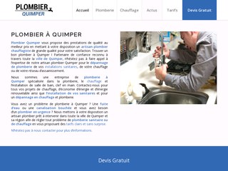 Détails : Plombier Quimper