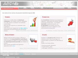 Détails : ABCAD votre prestataire AutoCAD et logiciels DWG. Bureau d'&eacute;tudes, formation et conseil