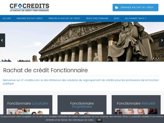 Rachat de crédit immobilier fonctionnaire