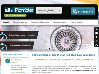 Détails : Allo-Plombier Paris 11