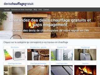 Détails : Mon devis chauffage