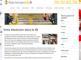 Détails : Electricien 68