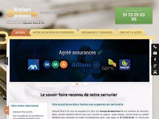 Détails : Ateliers-Serrurier : votre artisan sur Boulogne-Billancourt