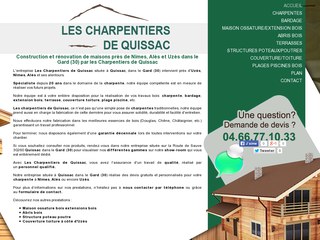 Détails : Charpente à Nîmes, Alès et Uzès avec les Charpentiers de Quissac