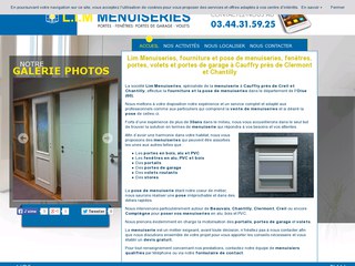 Pose de porte de garage avec LIM Menuiseries