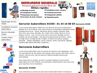 Service Allo serrurier 