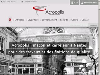 Acropolis : maçon et carreleur à Nantes