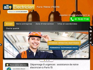 Détails : Allo-Electricien Paris 15