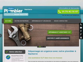 Détails : Ateliers-Plombier Nanterre