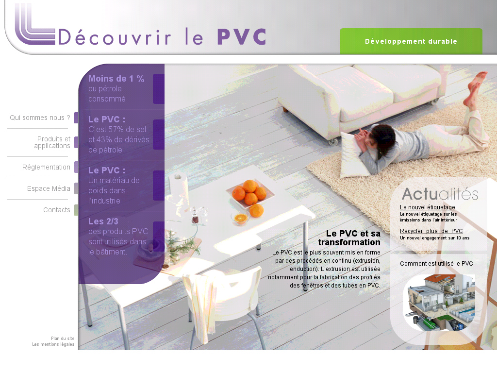 Détails : Toutes les applications du PVC dans l'habitat