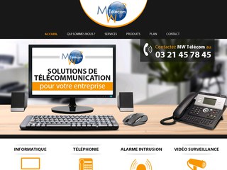 Alarme à Lens avec MW Telecom